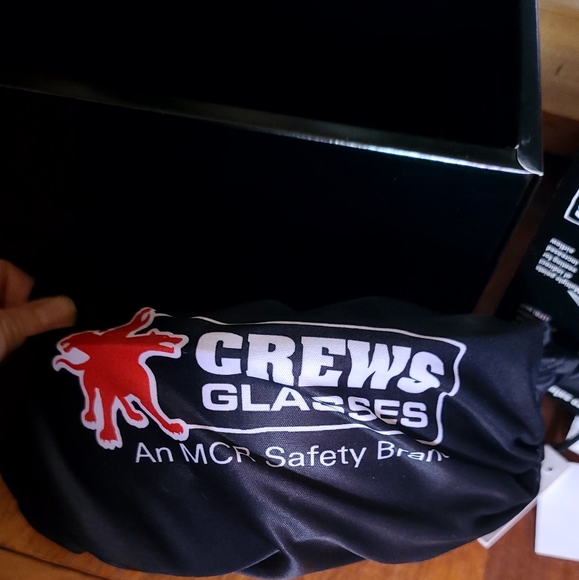 CREWS glasses PGX1 safety Goggles anti fog MRC SAFETY NWT in box - Picture 8 of 10